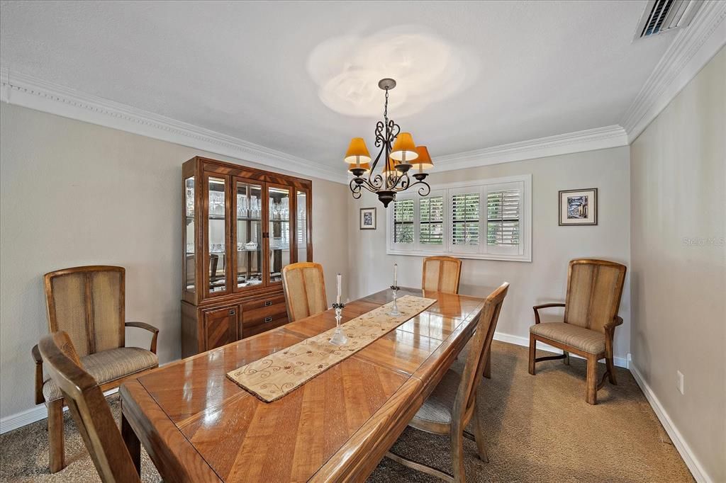 Chandelier, Dining room, Interior