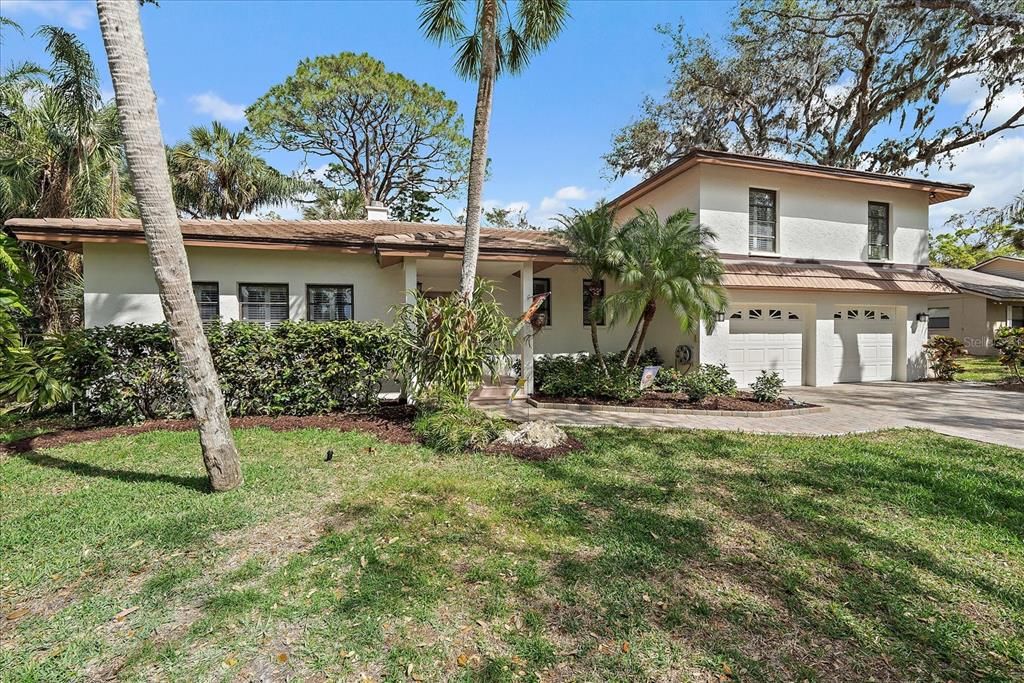 Attached, Backyard, Exterior, Facade, Ranch