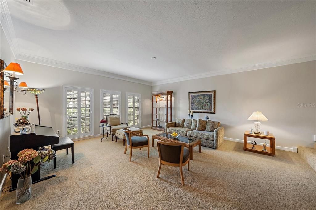 Interior, Living room, Piano