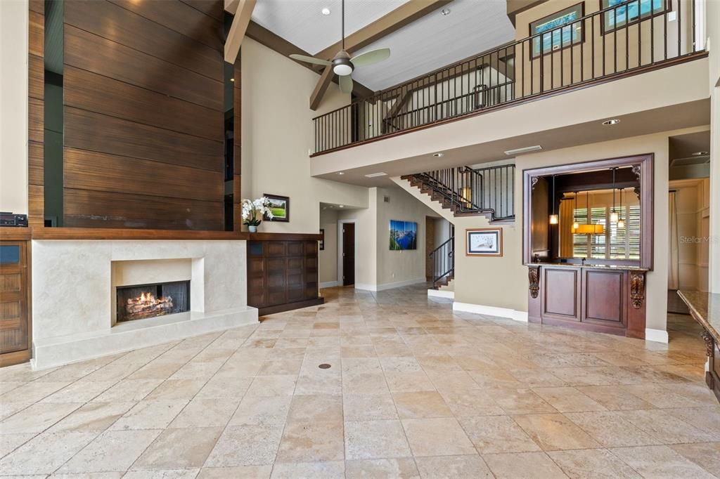 Fireplace, Interior, Pendant Lights, Recessed Lighting