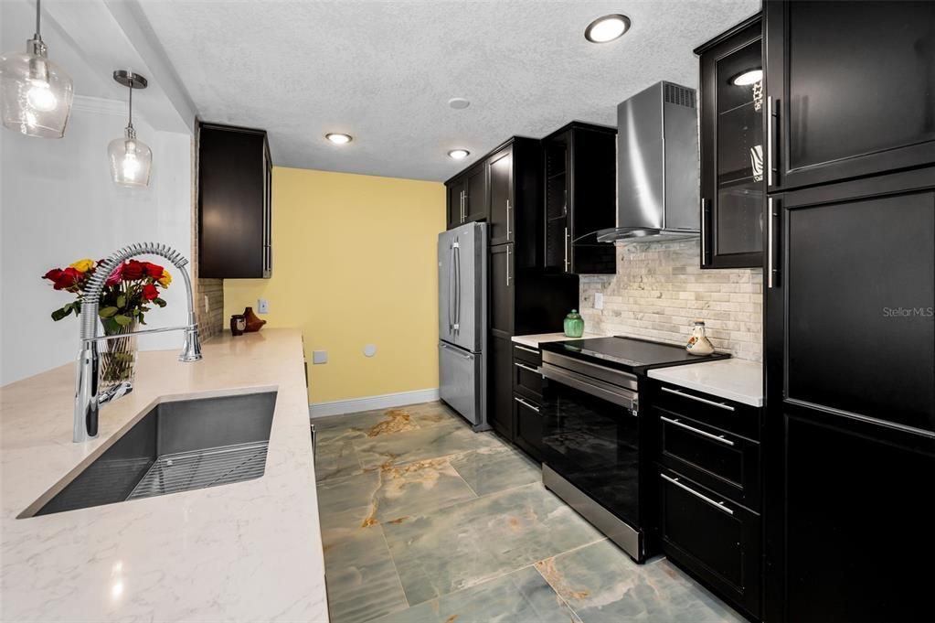 Interior, Kitchen, Pendant Lights, Recessed Lighting