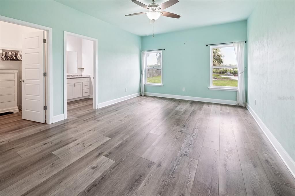 Bathroom, Empty room, Interior, Wood Texture Flooring