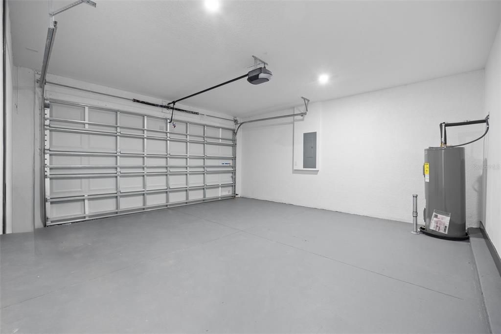 Garage, Interior, Recessed Lighting