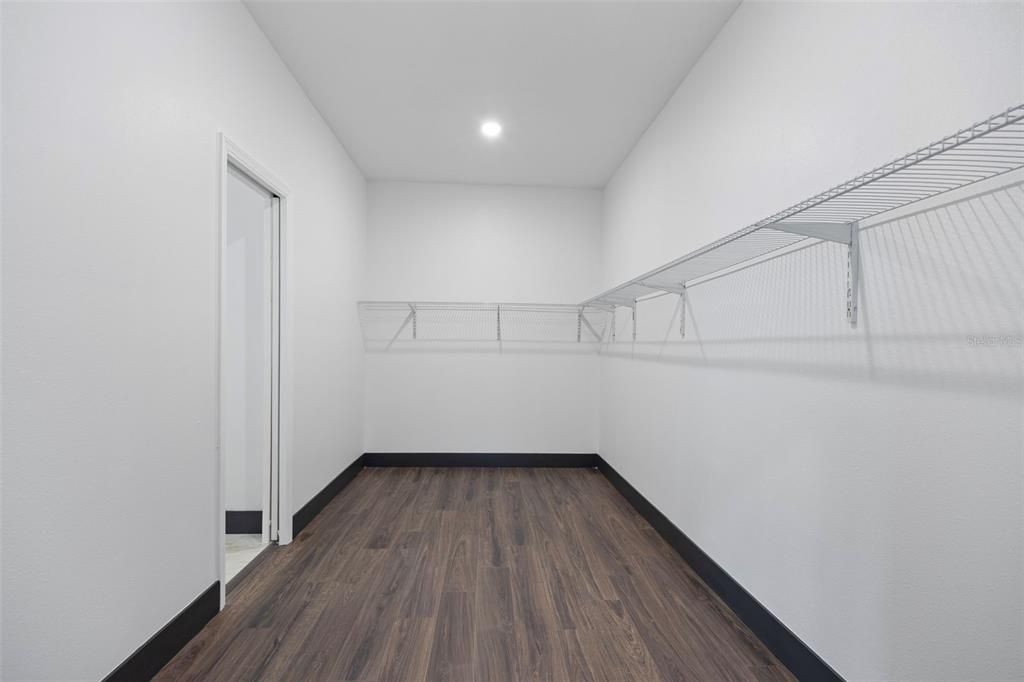Interior, Recessed Lighting, Walk-in Closets, Wood Texture Flooring