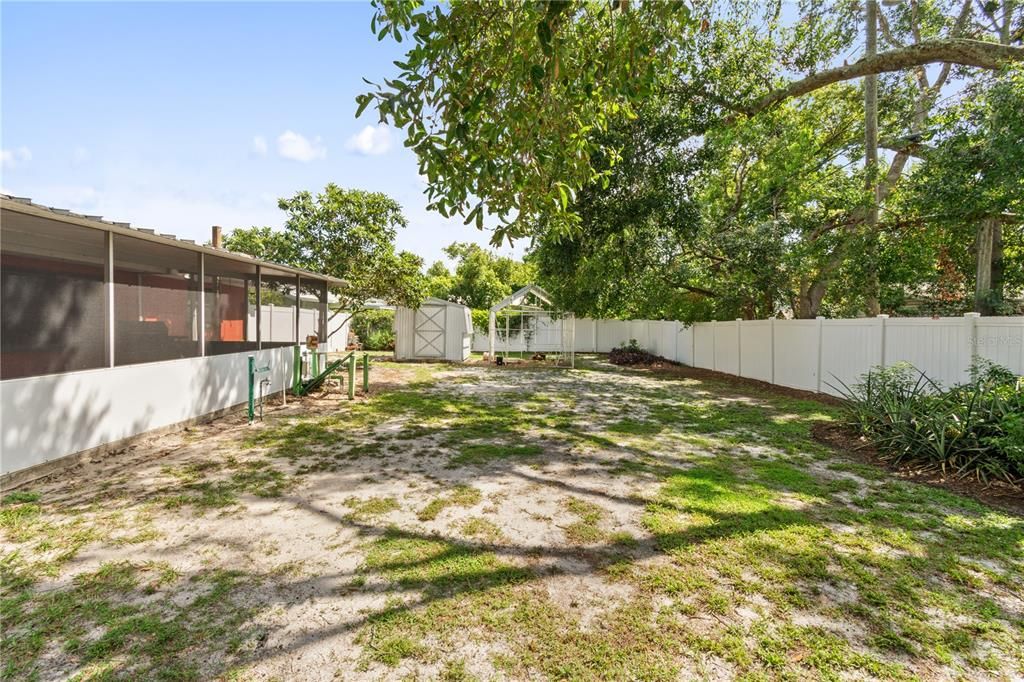 Backyard, Exterior