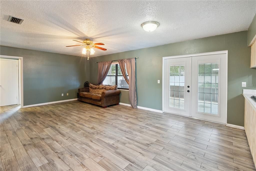 Empty room, Interior, Wood Texture Flooring