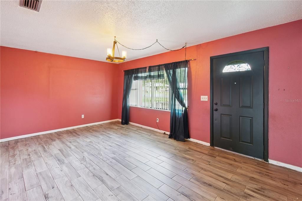 Empty room, Interior, Wood Texture Flooring