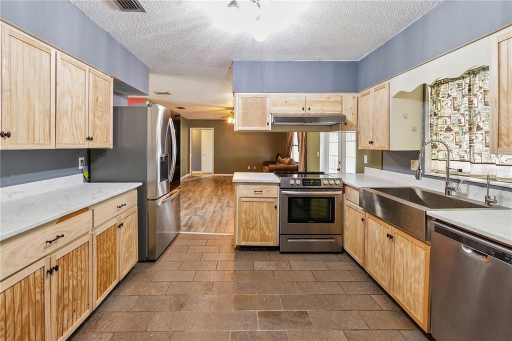 Interior, Kitchen, Stainless Steel Appliances
