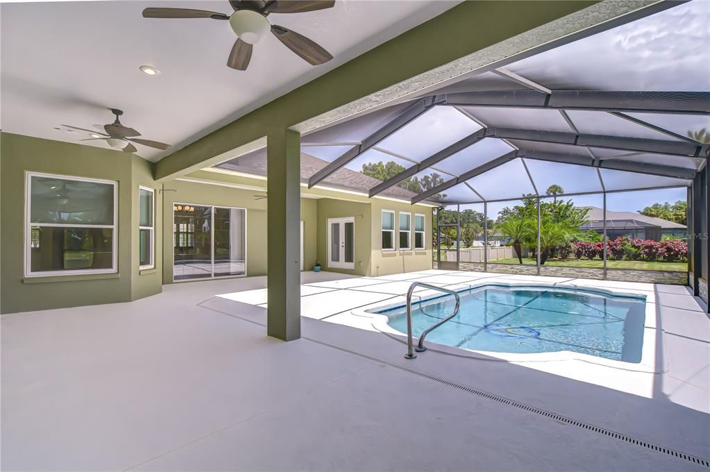 Glass Ceilings, Interior, Pool, Recessed Lighting, Sun Room
