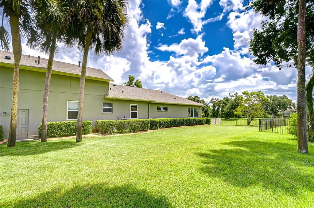 Backyard, Exterior