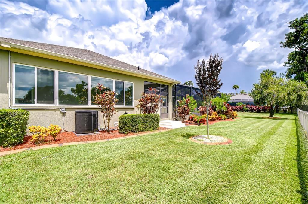 Backyard, Exterior
