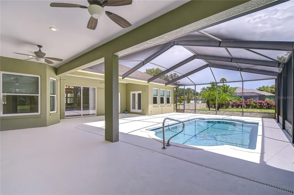 Glass Ceilings, Interior, Pool, Recessed Lighting, Sun Room