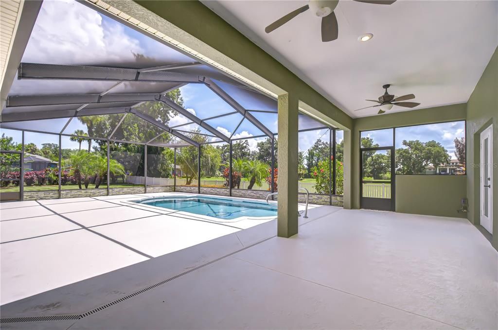 Glass Ceilings, Interior, Pool, Recessed Lighting, Sun Room