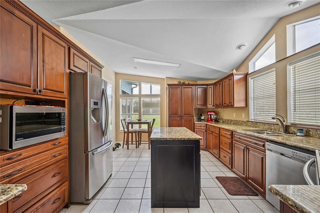 Dining room, Interior, Kitchen