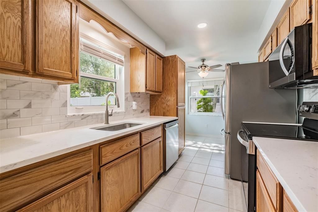 Interior, Kitchen, Recessed Lighting