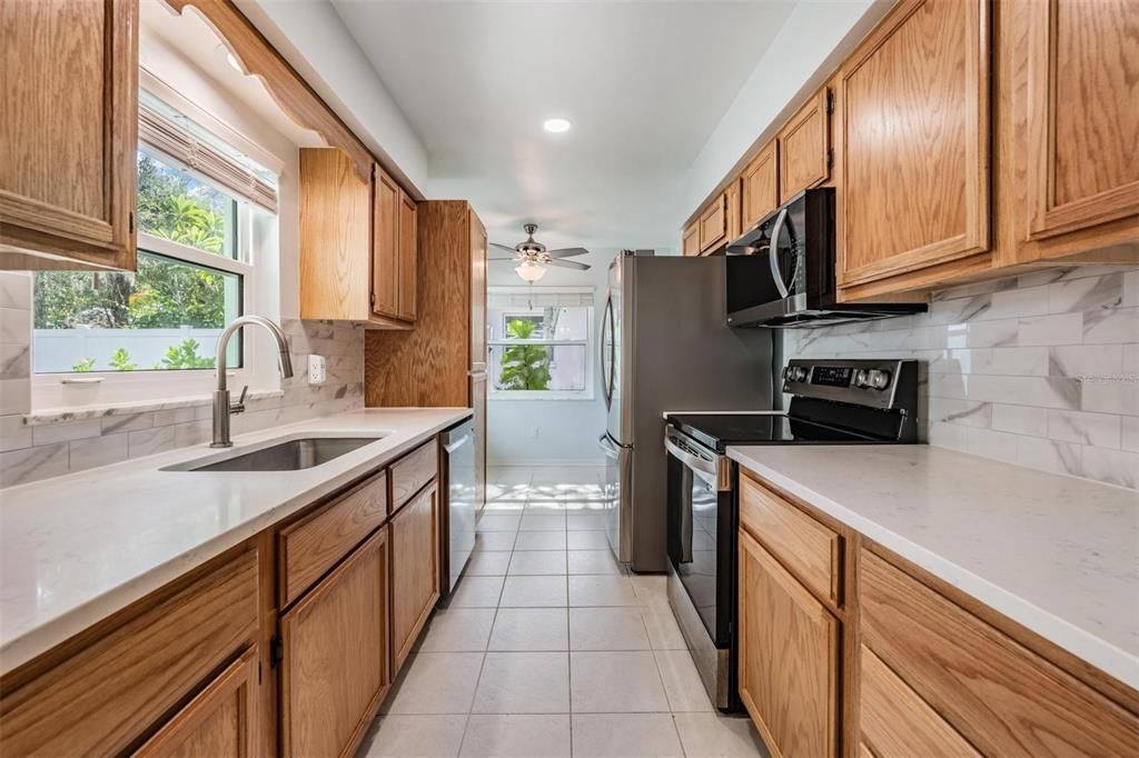 Interior, Kitchen, Recessed Lighting