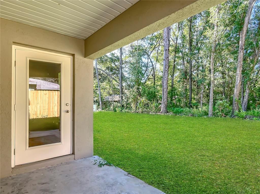 Backyard, Exterior