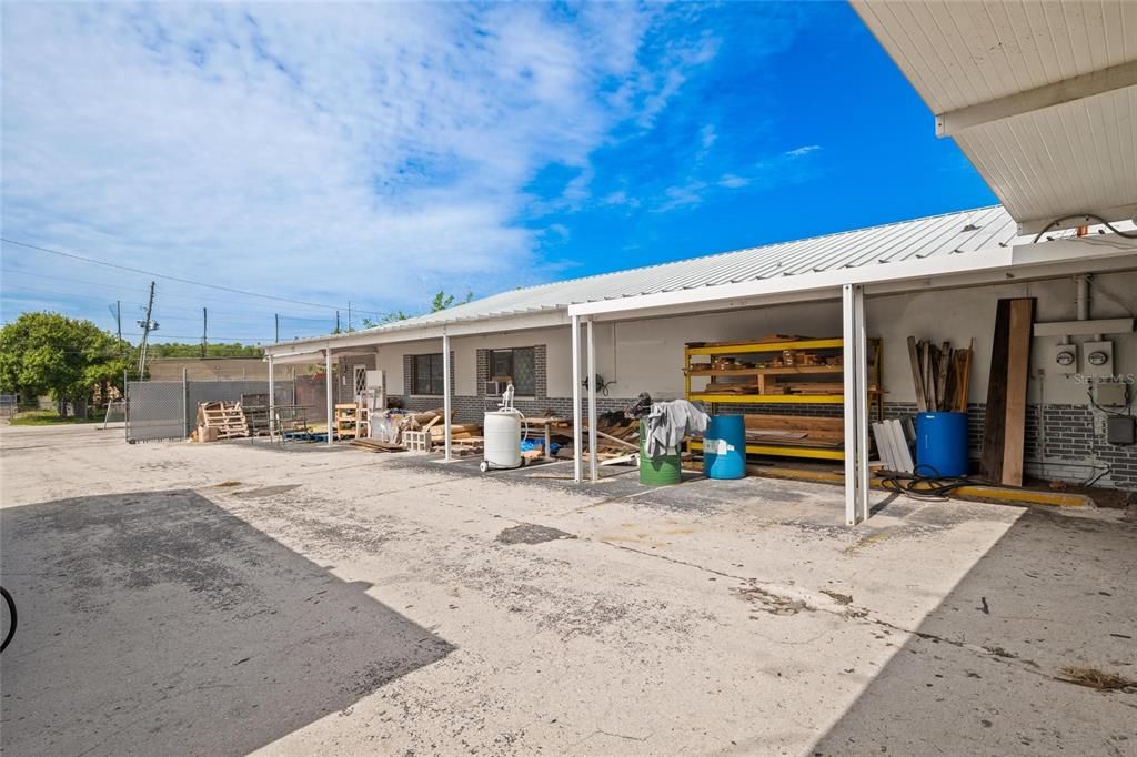 Backyard, Exterior