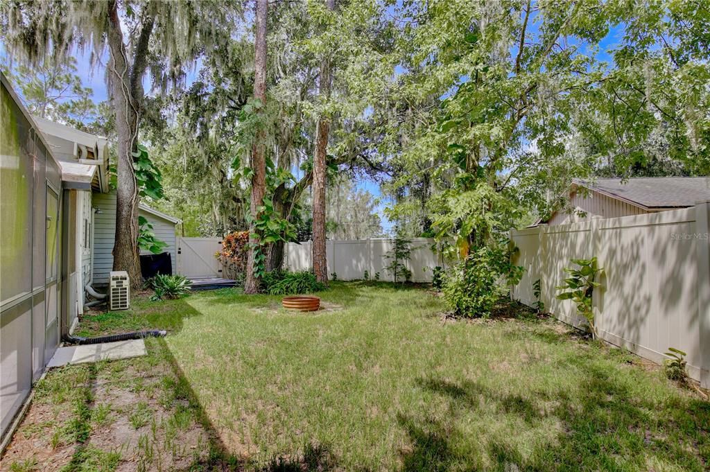Backyard, Exterior