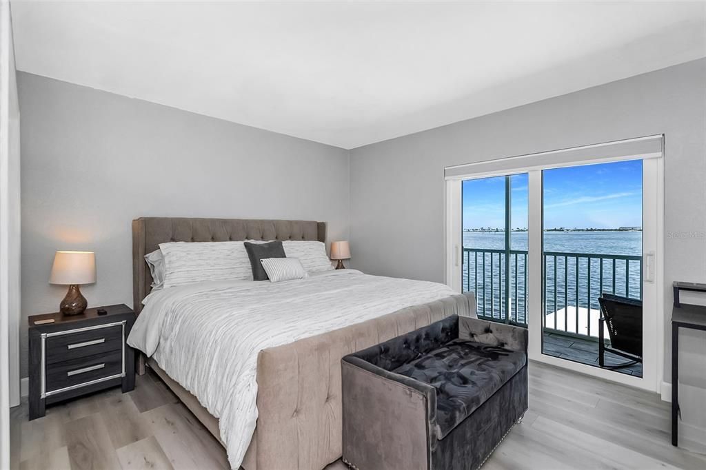 Bedroom, Interior, Water, Wood Texture Flooring