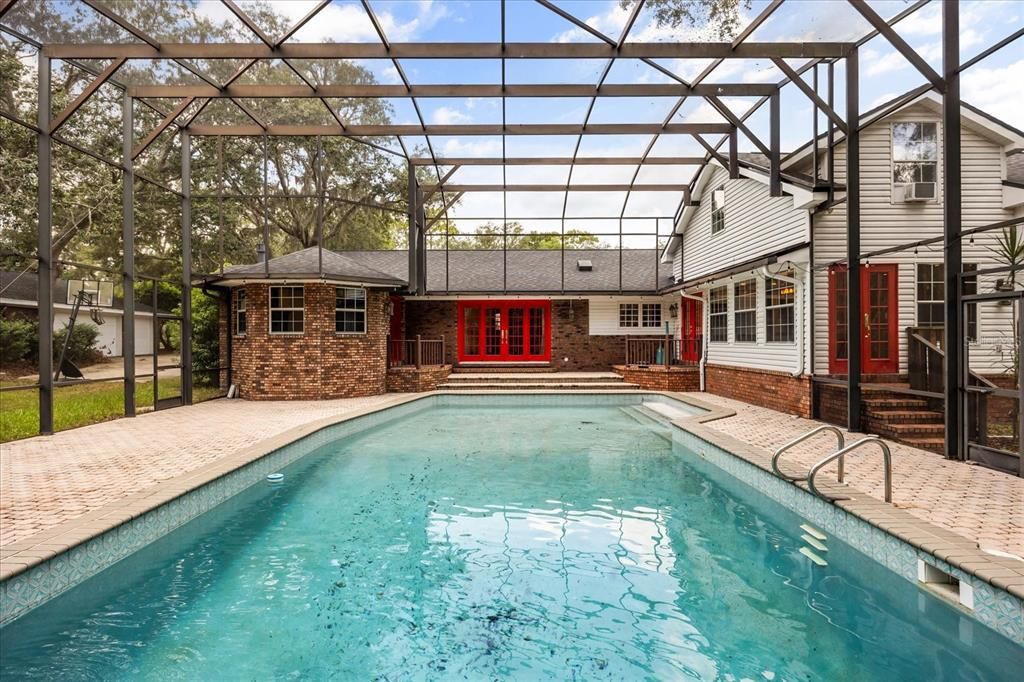 Glass Ceilings, Interior, Pool, Sun Room