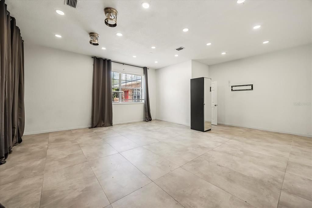 Interior, Kitchen, Marble, Pendant Lights, Recessed Lighting, Stainless Steel Appliances