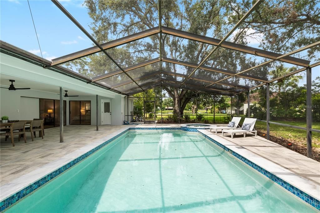 Glass Ceilings, Interior, Pool, Sun Room