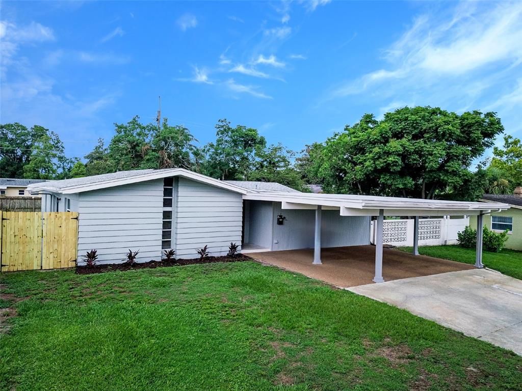 Backyard, Exterior
