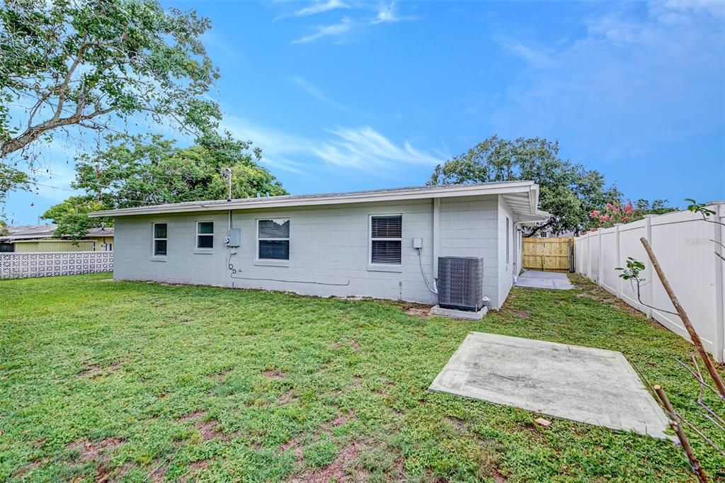 Backyard, Exterior