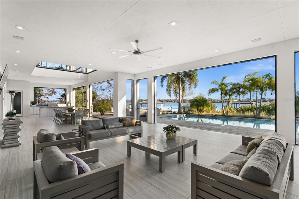 Interior, Living room, Recessed Lighting, Water