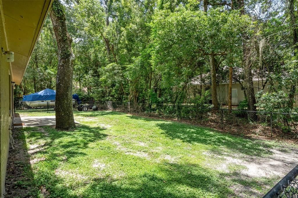 Backyard, Exterior