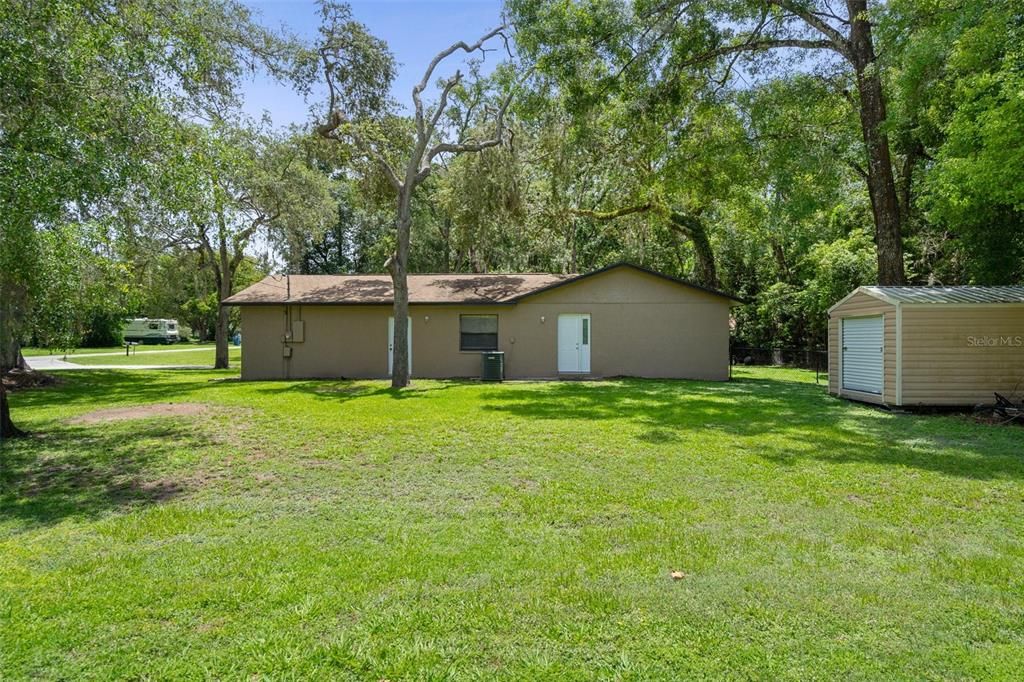 Backyard, Exterior