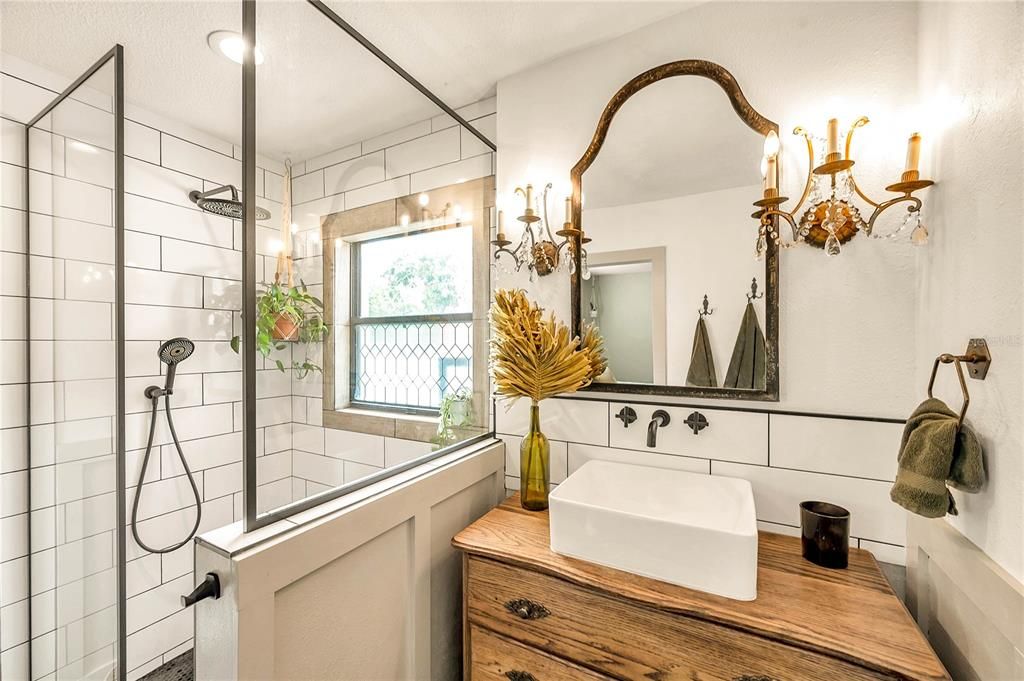 Bathroom, Glass Shower, Interior