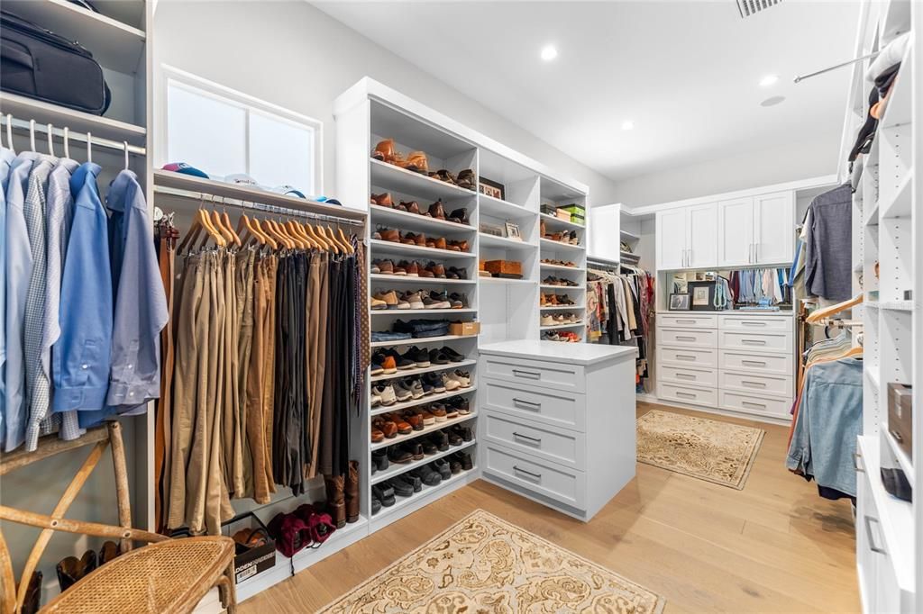 Interior, Recessed Lighting, Walk-in Closets, Wood Texture Flooring