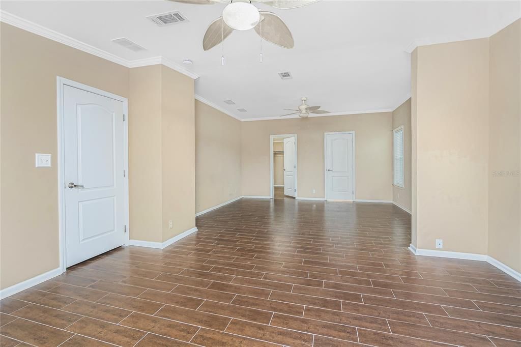 Empty room, Interior, Wood Texture Flooring