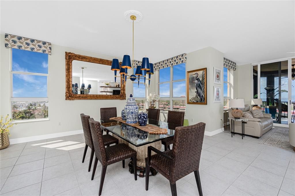 Dining room, Interior, Pendant Lights
