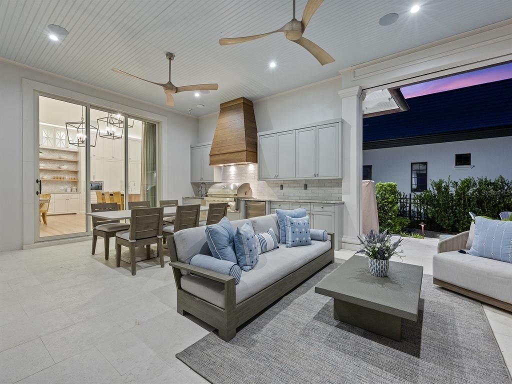 Dining room, Interior, Kitchen, Living room, Recessed Lighting, Stainless Steel Appliances
