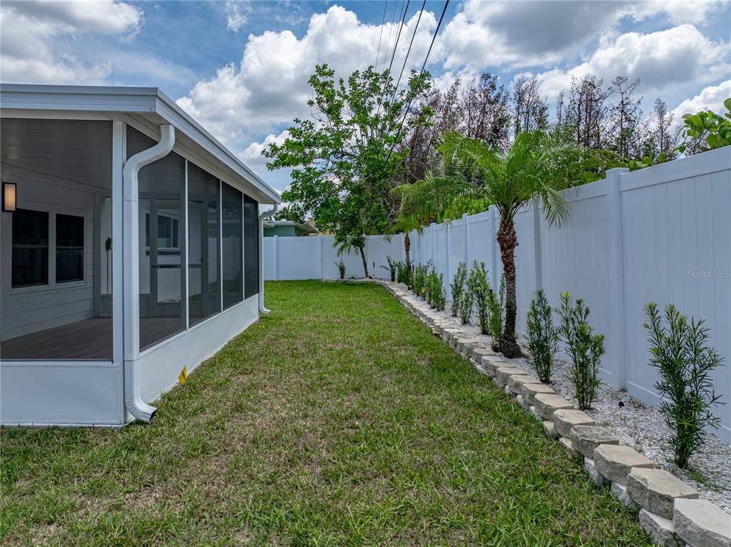 Backyard, Exterior