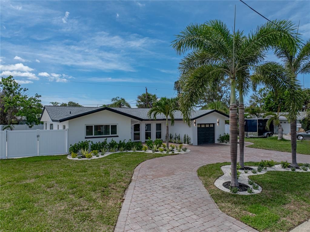 Attached, Backyard, Exterior, Facade, Ranch