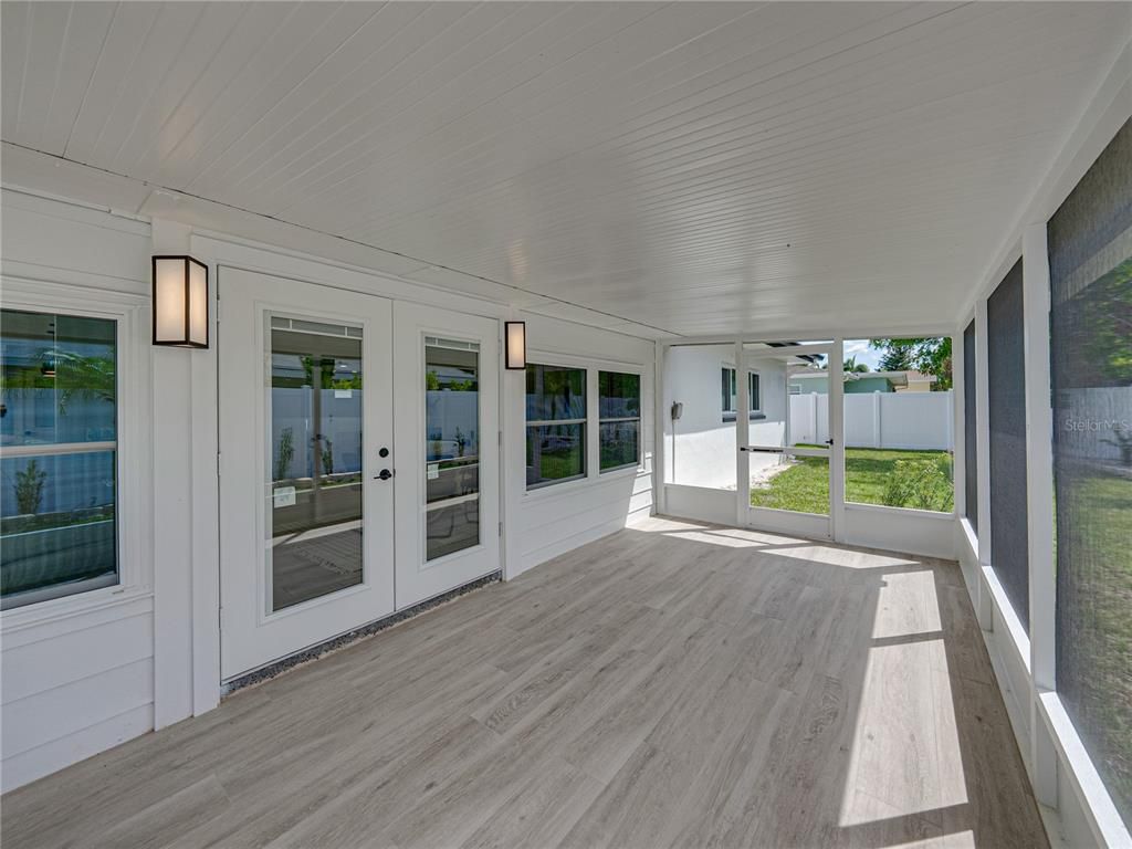 Interior, Sun Room, Wood Texture Flooring