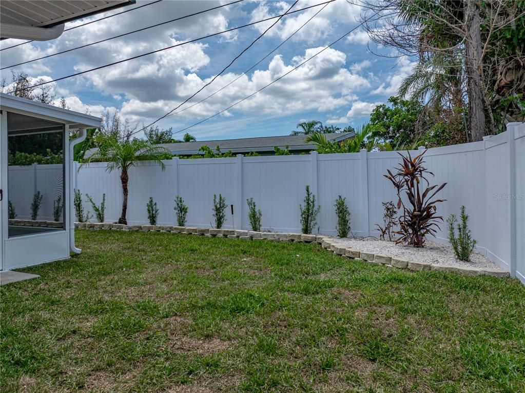 Backyard, Exterior