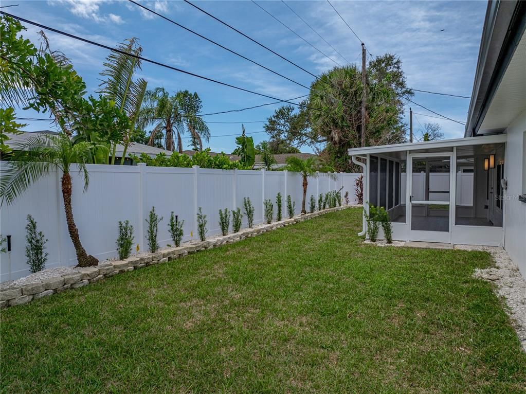 Backyard, Exterior