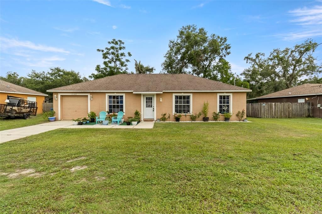 Attached, Backyard, Exterior, Facade, Ranch