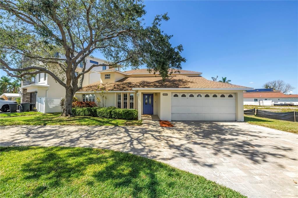 Attached, Backyard, Exterior, Facade, Ranch