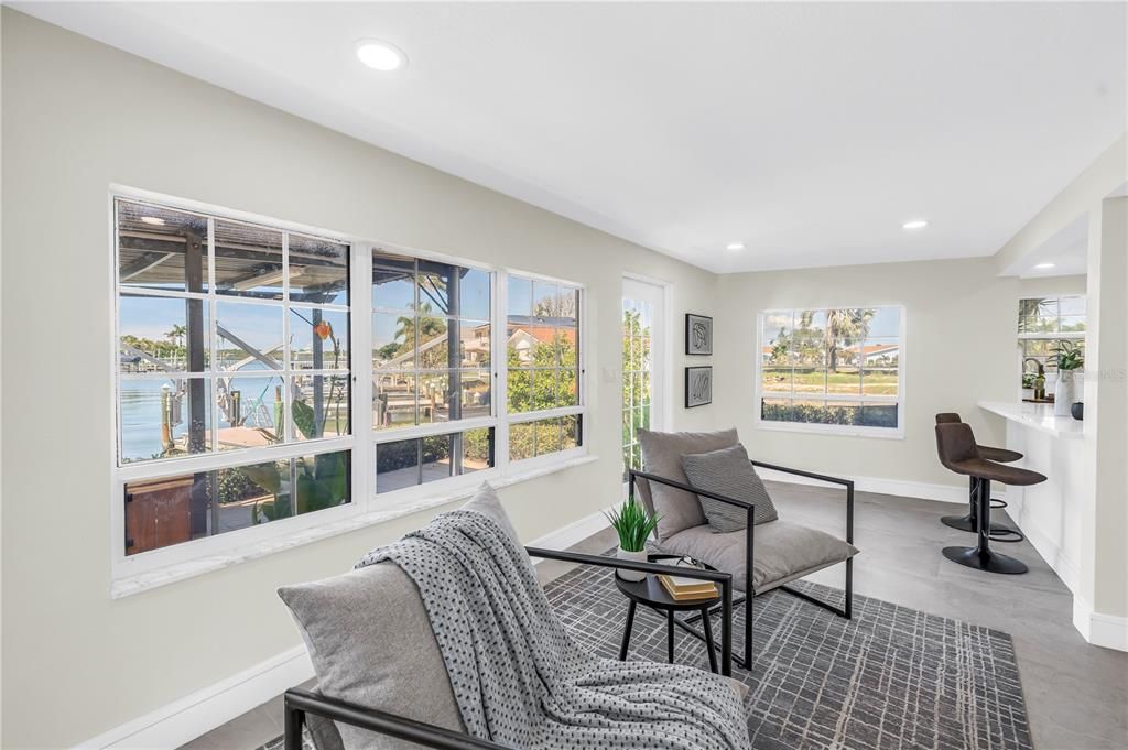 Interior, Recessed Lighting, Water