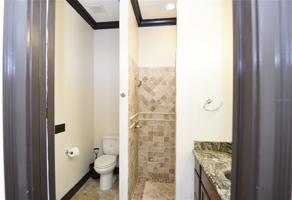 Bathroom, Interior, Recessed Lighting