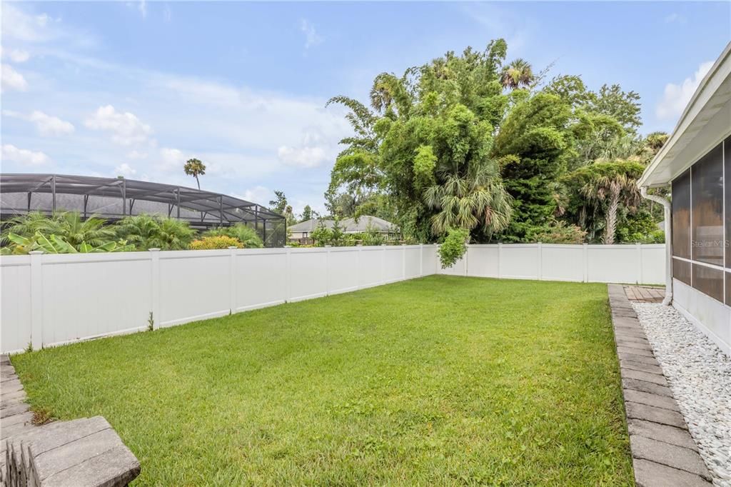 Backyard, Exterior