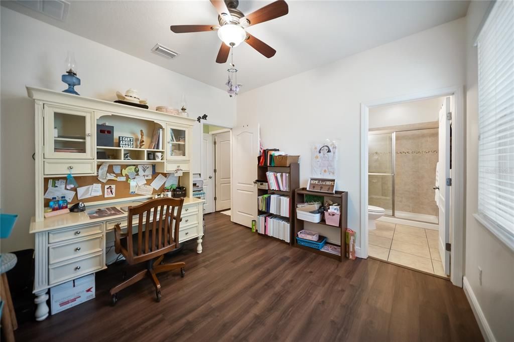 Home Office, Interior, Wood Texture Flooring