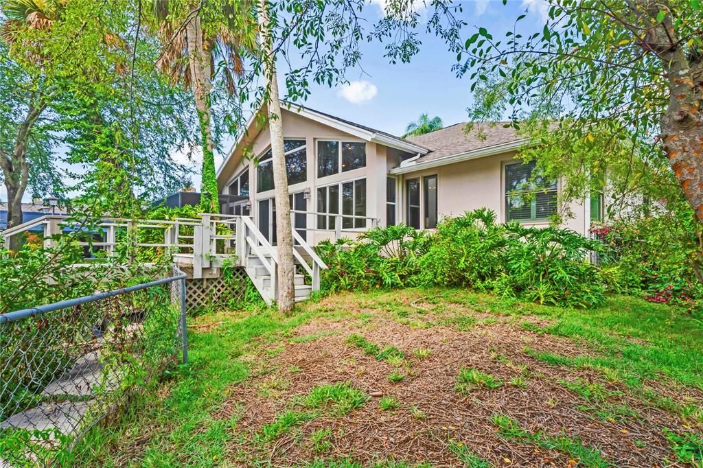 Backyard, Exterior