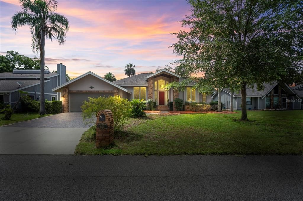 Attached, Backyard, Exterior, Facade, Ranch